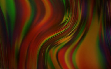 Koyu yeşil, sarı vektör parlak deseni bulanıklaştırdı. Görüntü stili ve gradyanı olan yeni renkli çizimler. Bir cep telefonu için arka plan.