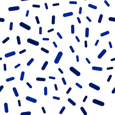 Düz çizgiler ile koyu mavi vektör Dikişsiz düzeni. Keskin çizgiler ile renkli Illustration Shining. Reklamlar, poster, afiş için desen.