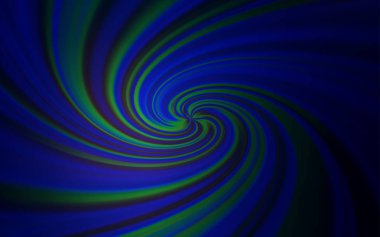 Çizgiler ile koyu mavi vektör arka plan. Degrade ile soyut tarzda renkli Illustration. Web siteniz için soyut tasarım.