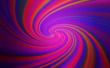 Alaycı hatları ile açık pembe vektör şablonu. Renkli çizgiler, şekiller ile bir örnek. Marka kitabı için zarif desen.