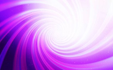 Kozmik Yıldızlar ile açık pembe vektör düzeni. Büyük Dipper yıldızları ile modern soyut Illustration. Astroloji Web siteleri için desen.