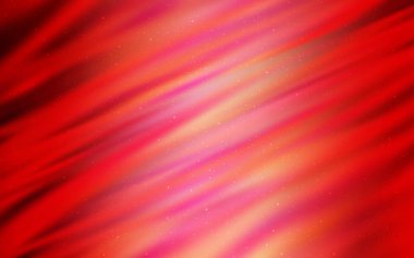 Uzay yıldızları ile açık kırmızı vektör şablonu.