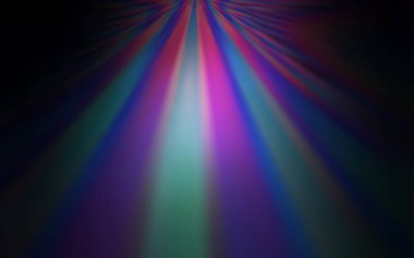 Koyu pembe, mavi vektör parlak şablonu bulanıklaştırdı. Gradyan tasarımlı, soyut, ışıltılı çizimler. İşiniz için yepyeni bir tasarım..