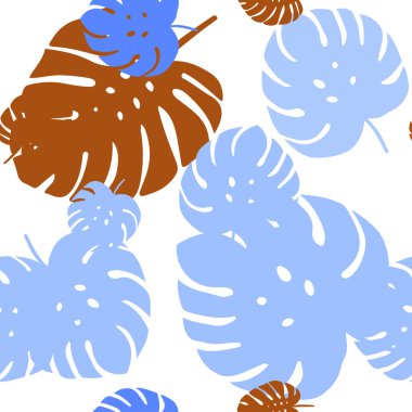 Yaprakları ile ışık Multicolor vektör Dikişsiz soyut zemin. Bulanık arka planda yaprakları ile Sketchy karalamalar. Moda kumaş, duvar kağıtları için desen.