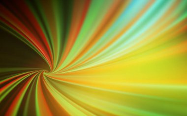 Koyu yeşil, sarı vektör modern zarif düzeni. Degrade ile soyut renkli illüstrasyon. Tasarımınızın yeni yolu.