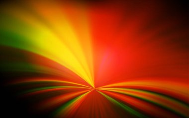 Koyu turuncu vektör arkaplanı bulanıklaştırmış. Soyut ve gradyan renkte renkli çizimler. Tasarımlar için arka plan.