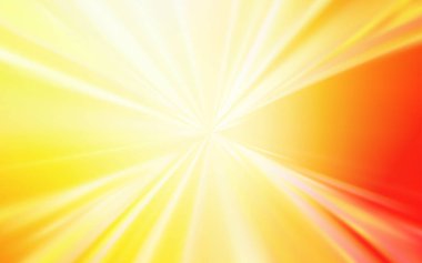 Açık Kırmızı, Sarı vektör bulanık parlak soyut şablon.