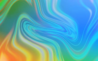 Açık mavi, sarı vektör soyut bulanık arkaplan. Gradyan ile modern soyut çizim. Web siteniz için bulanık tasarım.