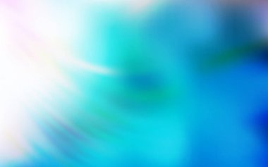 Açık mavi vektör bulanık desen. Bulanıklık tarzında tamamen yeni renkli bir çizim. Web siteniz için bulanık tasarım.