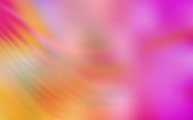 Açık Pembe, sarı vektör soyut parlak şablon. Gradyan tasarımlı, soyut, ışıltılı çizimler. Bir cep telefonu için arka plan.