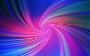 Açık mavi, kırmızı vektör arka plan alaycı hatları ile. Alaycı hatları ile glitter soyut illüstrasyon. Reklamınız, kitapçıklar, broşürler için yeni bir doku.