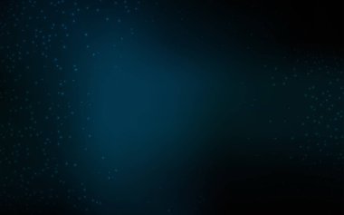 Samanyolu yıldızlı koyu mavi vektör dokusu. Bulanık dekoratif tasarım galaksi yıldızlarıyla basit bir stilde. Reklamınız, posteriniz, afişiniz için en iyi tasarım.