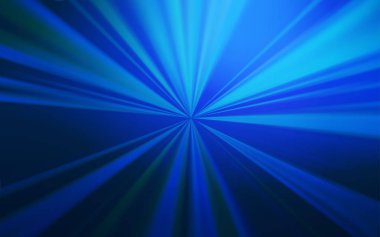 Koyu mavi vektör bulanık desen. Gradyan tasarımlı, soyut, ışıltılı çizimler. İşiniz için yeni tasarım.