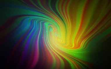 Astronomik yıldızlı karanlık çok renkli vektör arkaplanı. Büyük Ayı yıldızlı modern soyut illüstrasyon. İş ilanınız için akıllı tasarım.