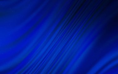 Galaksi yıldızlı koyu mavi vektör arkaplan. Büyük Ayı yıldızlı modern soyut illüstrasyon. Reklamınız, posteriniz, afişiniz için en iyi tasarım.