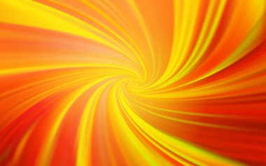 Açık turuncu vektör parlak soyut zemin. Bulanıklık tarzında tamamen yeni renkli bir çizim. Tasarımlar için arka plan.