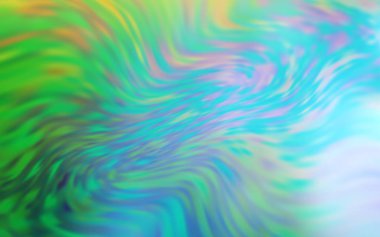 Açık mavi, yeşil vektör soyut arka plan bulanık. Renkli resimde gradyan ile soyut tarzda. Cep telefonu için arka plan.