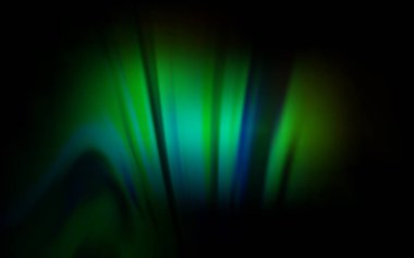 Koyu yeşil vektör arkaplanı bulanıklaştırdı. Renkli soyut çizimler ve gradyan. İşiniz için en iyi bulanık tasarım..