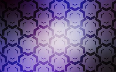 Alaycı hatları ile açık mor vektör deseni. Degrade ile basit tarzda renkli Illustration. Marka defteriniz için yeni kompozisyon.