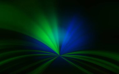 Koyu yeşil vektör arka plan bulanık. Degrade ile bulanıklık tarzında yeni renkli Illustration. Tasarımlar için arka plan.