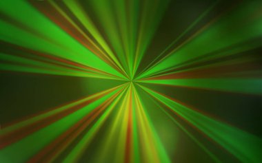 Açık yeşil vektör soyut arkaplan. Gradyan tasarımlı, soyut, ışıltılı çizimler. Bir cep telefonu için arka plan.