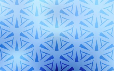 Üçgen tarzı ile açık mavi vektör doku. Üçgen şekiller ile glitter soyut illüstrasyon. Reklamlarınız için akıllı tasarım.