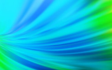 Açık mavi, yeşil vektör soyut bulanık düzeni. Degrade ile soyut tarzda renkli Illustration. Web siteniz için bulanık tasarım.