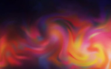 Koyu mavi, sarı vektör şablon bulanık. Degrade ile soyut renkli illüstrasyon. İşletmeniz için en iyi bulanık tasarım.