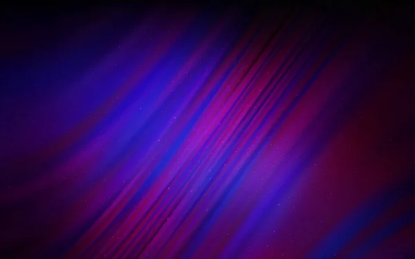 Темно Рожевий Синій Векторний Візерунок Зірками Нічного Неба Космічні Зірки — стоковий вектор