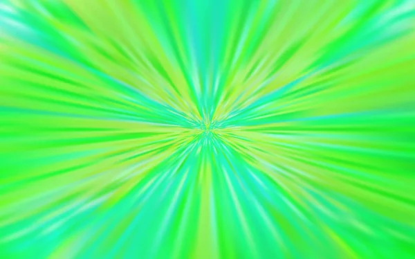 Licht Groene Vector Kleurrijke Abstracte Textuur Nieuwe Gekleurde Illustratie Blur — Stockvector