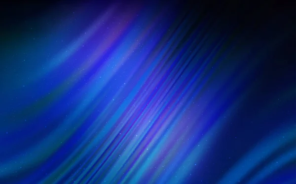 Σκούρο Μπλε Διανυσματικό Πρότυπο Αστέρια Του Διαστήματος Θαμπό Διακοσμητικό Σχέδιο — Διανυσματικό Αρχείο