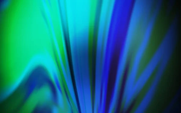 Dark Blue Green Vector Abstract Blurred Layout Colorful Illustration Abstract — ストックベクタ