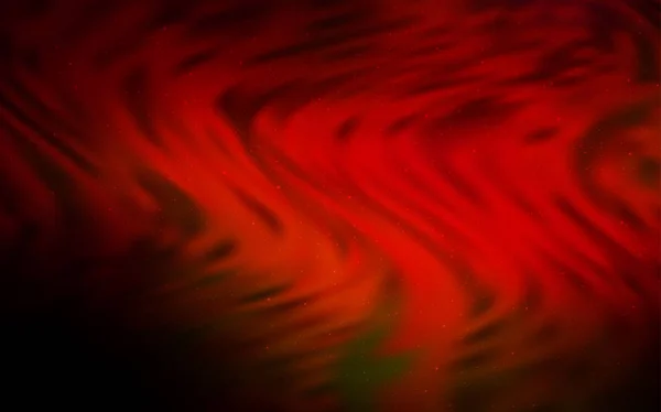 Modèle Vectoriel Rouge Foncé Avec Étoiles Spatiales Design Décoratif Flou — Image vectorielle