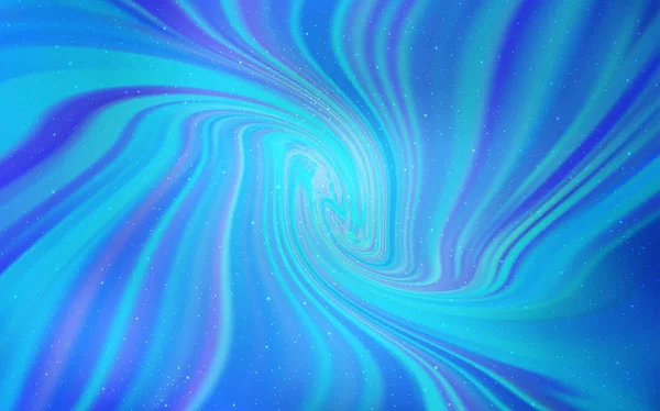 Light Blue Διανυσματικό Πρότυπο Αστέρια Χώρο Λαμπερή Απεικόνιση Αστέρια Του — Διανυσματικό Αρχείο