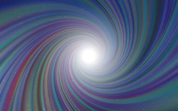 明亮的蓝色矢量与宇宙恒星的布局 闪烁着五彩斑斓的宇宙之星的抽象图解 占星术网站的模式 — 图库矢量图片