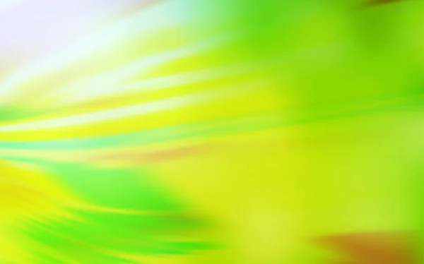 Verde Chiaro Vettore Giallo Sfondo Astratto Lucido Illustrazione Colori Completamente — Vettoriale Stock