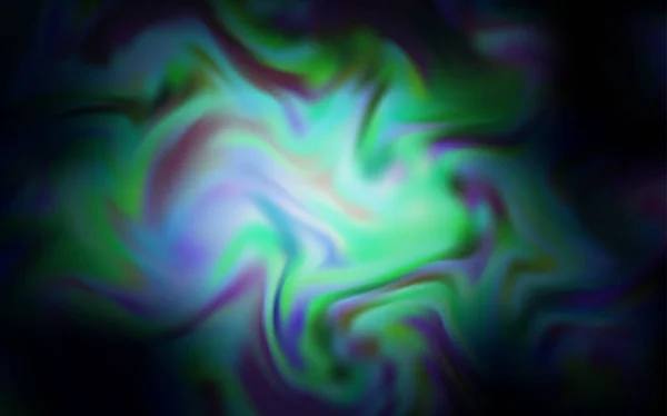 Mörk Blått Vektor Abstrakt Suddig Layout Glitter Abstrakt Illustration Med — Stock vektor