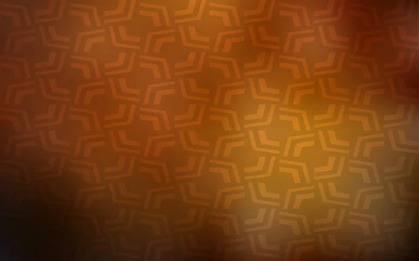Темно Оранжевый Векторный Шаблон Абстрактными Кругами Красочная Иллюстрация Абстрактном Мраморном — стоковый вектор