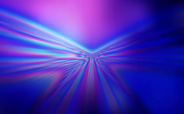 Licht Paars Vector Patroon Met Gebogen Lijnen Kleurrijke Illustratie Eenvoudige — Stockvector