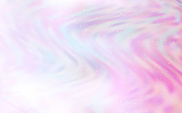 Шаблон Светло Розового Вектора Космическими Звездами Космические Звезды Размытом Абстрактном — стоковый вектор