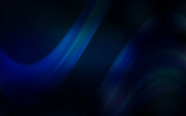 Padrão Vetorial Azul Escuro Com Estrelas Céu Noturno Ilustração Abstrata — Vetor de Stock