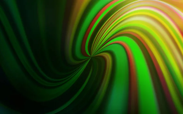 Dark Green Red Vector Blurred Background Modern Abstract Illustration Gradient — Stock Vector