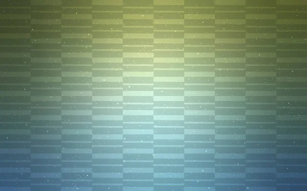 Hellblauer Grüner Vektorhintergrund Mit Streifen Moderne Geometrische Abstrakte Illustration Mit — Stockvektor