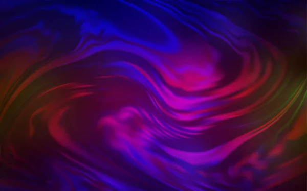 Bleu Foncé Vecteur Rouge Texture Floue Brillante Une Élégante Illustration — Image vectorielle