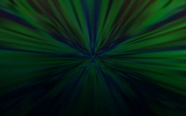 Vector Verde Oscuro Difuminado Brillo Textura Abstracta Ilustración Abstracta Brillante — Vector de stock