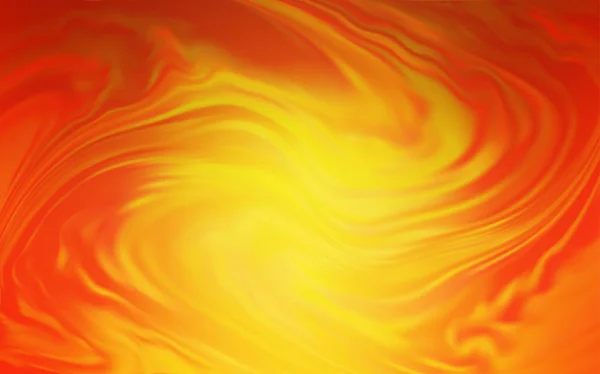 Licht Oranje Vector Glanzend Abstracte Achtergrond Kleurrijke Abstracte Illustratie Met — Stockvector