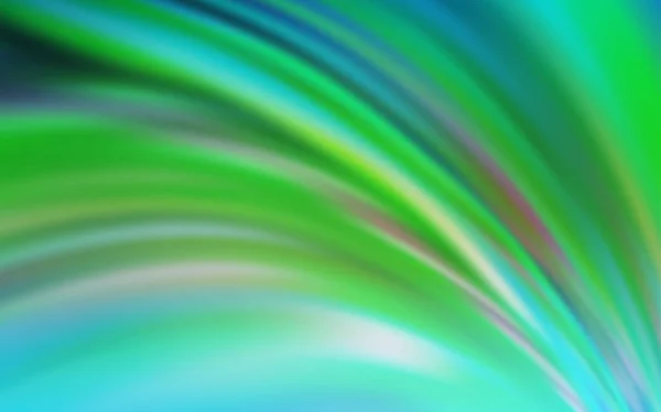 Светло Голубой Зеленый Вектор Цветного Размытия Фона Творческая Иллюстрация Полутоновом — стоковый вектор