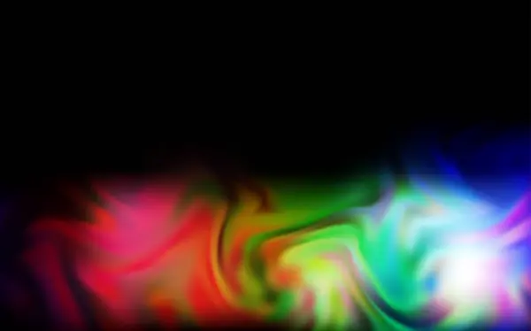Темный Многоцветный Вектор Современного Элегантного Фона Блестящая Абстрактная Иллюстрация Градиентным — стоковый вектор