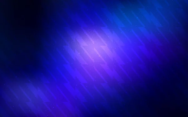 ダークピンク 直線の青いベクトルの背景 線でシンプルなスタイルで輝く装飾的なデザイン あなたのビジネスウェブサイトのパターン — ストックベクタ