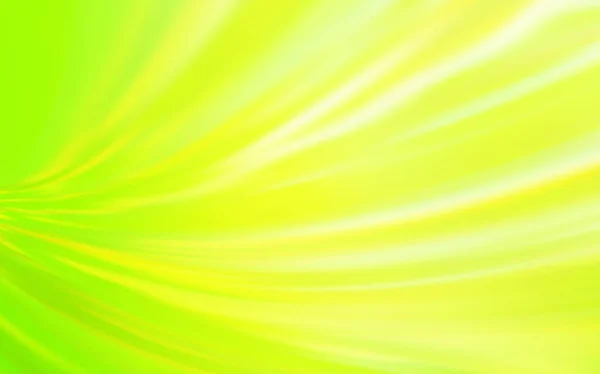 Verde Claro Vector Amarelo Moderno Elegante Pano Fundo Ilustração Abstrata — Vetor de Stock
